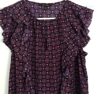 Banana Republic Flutter Sleeve Top